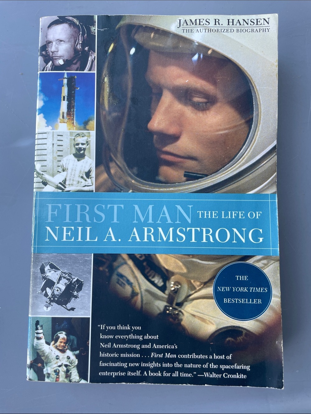 First Man : The Life of Neil A. Armstrong Biography James R. Hansen 2005